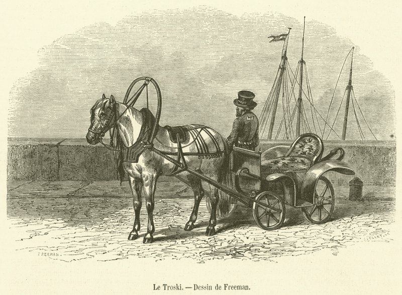 Le Troski (gravering) af French School