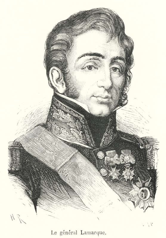 General Lamarque (gravering) af French School
