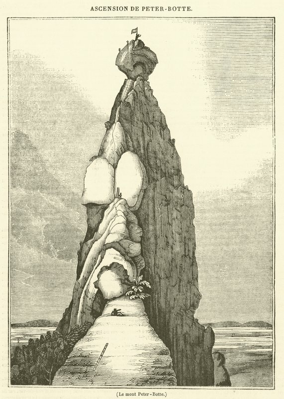 Mount Peter-Botte (gravering) af French School