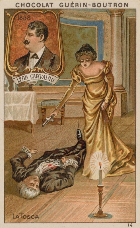 Leon Carvalho, La Tosca af French School