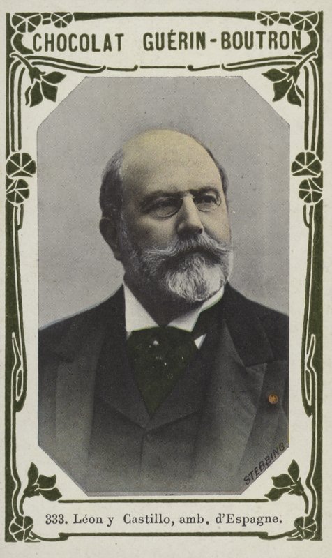 Leon y Castillo, ambassadeur dEspagne (farvet foto) af French School