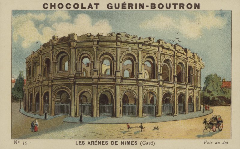 Arenaen i Nimes, Gard af French School