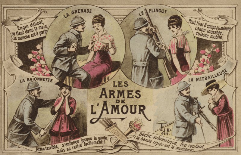 Les Armes De L "Amourdani af French School
