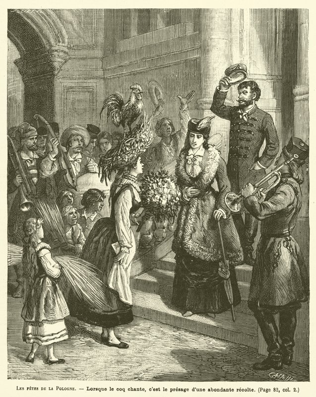 Polens helligdage (gravering) af French School