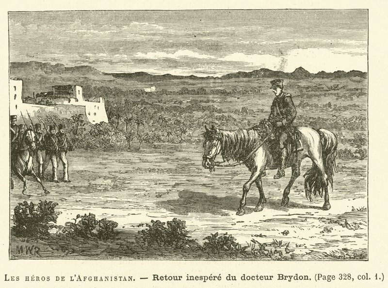 Afghanistans helte (gravering) af French School