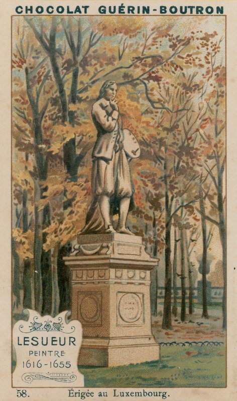 Lesueur, maler, 1616-1655, opført i Luxembourg af French School