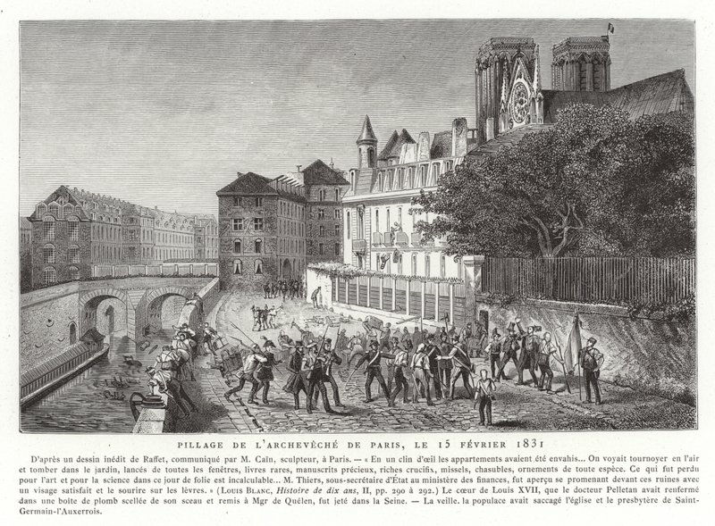 Plyndringer af ærkebiskoppen af Paris