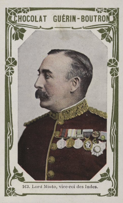 Lord Minto, vice-roi des Indes (farvet foto) af French School