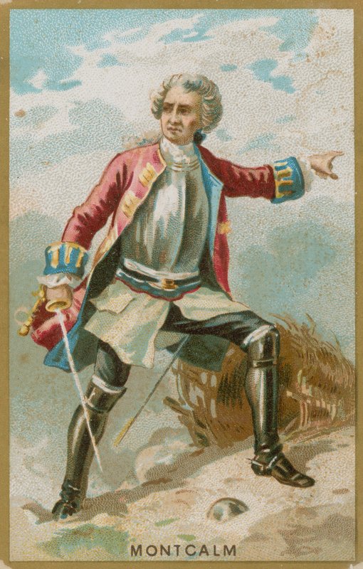 Louis-Joseph de Montcalm af French School