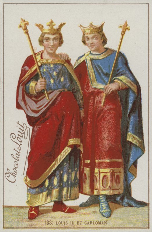 Louis III og Carloman af French School