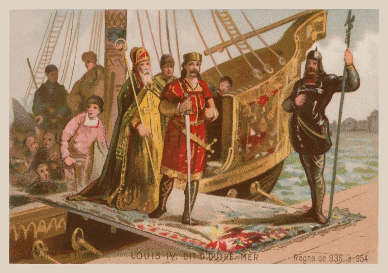 Ludvig IV, konge af Frankrig (920-954) af French School