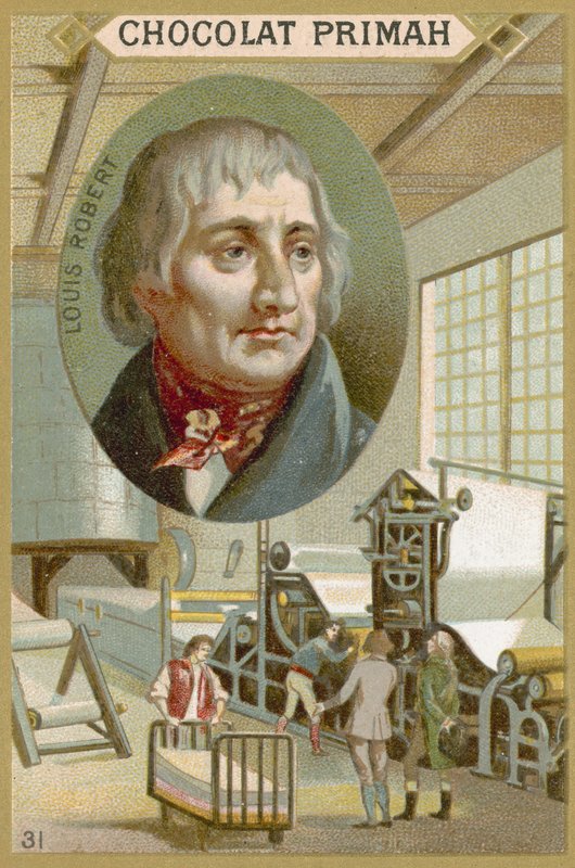 Louis Robert, fransk maskiningeniør og opfinder af French School
