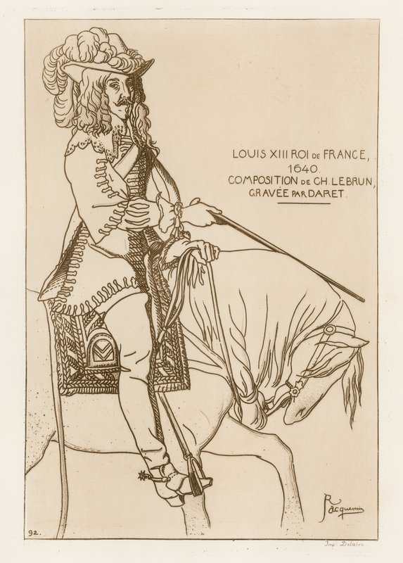 Ludvig XIII, konge af Frankrig, 1640 af French School