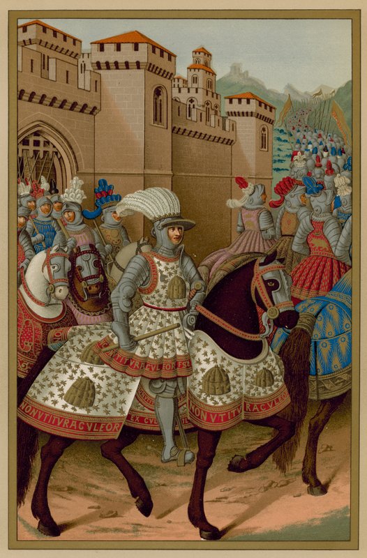 Ludvig XII forlod Alexandria den 24. april 1507 af French School