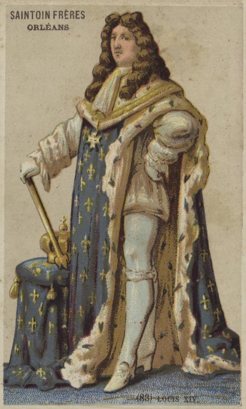Ludvig XIV af French School