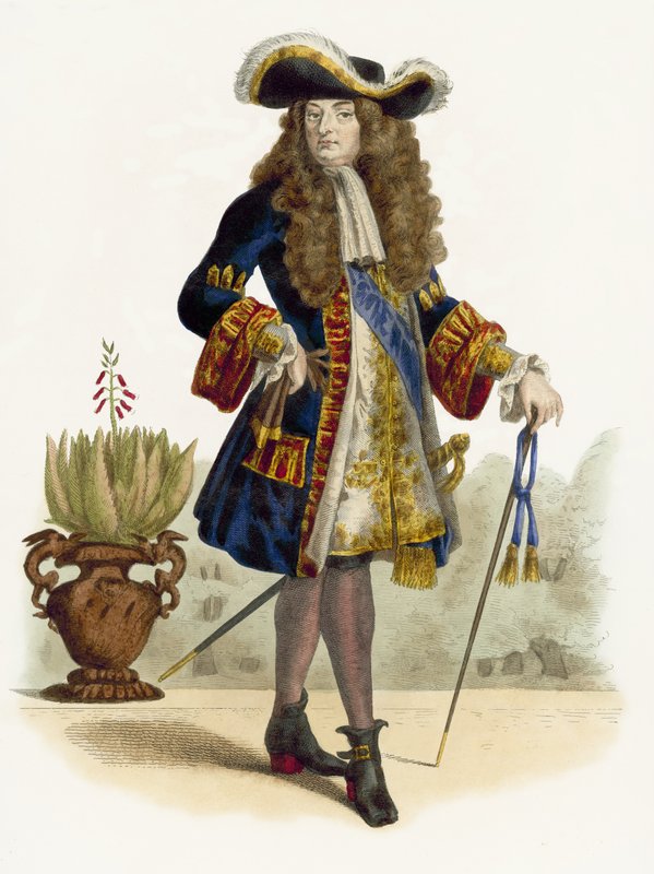 Ludvig XIV af French School