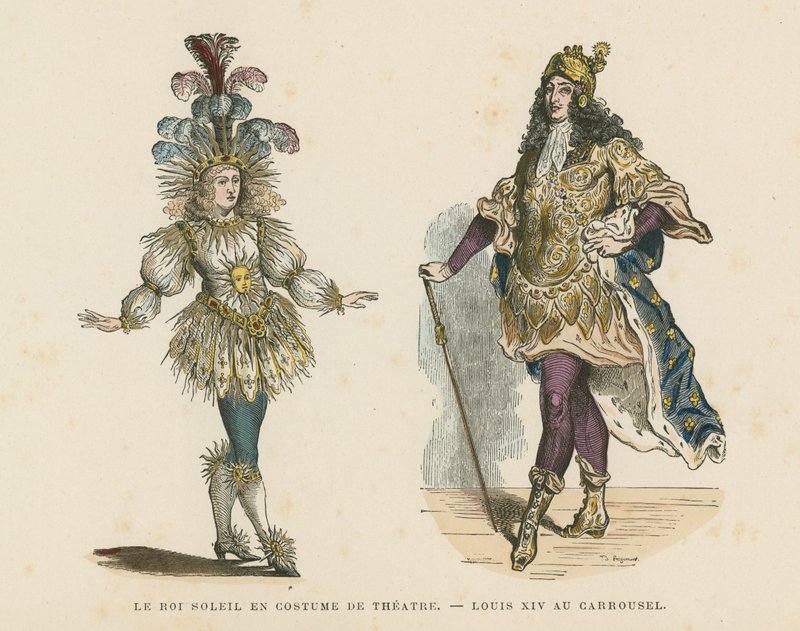 Louis XIV of France  af French School