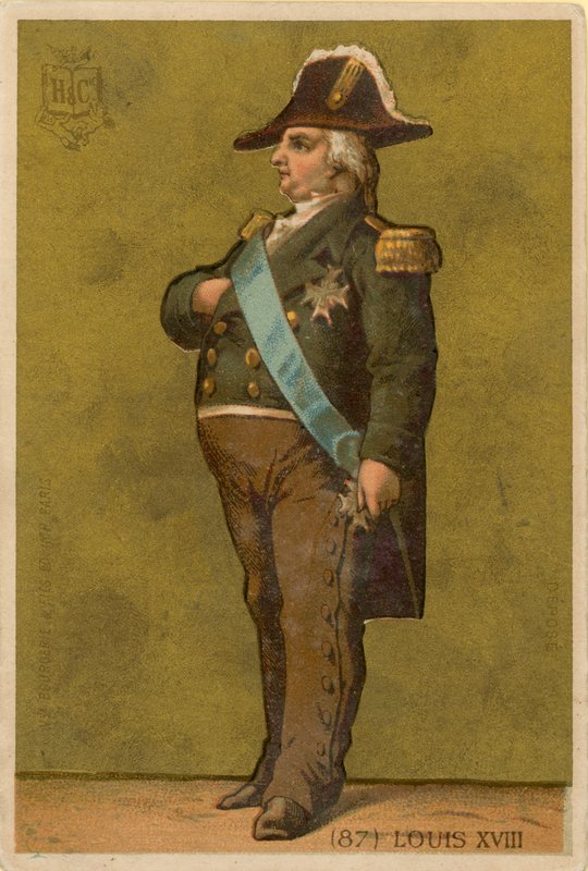 Ludvig XVIII af French School