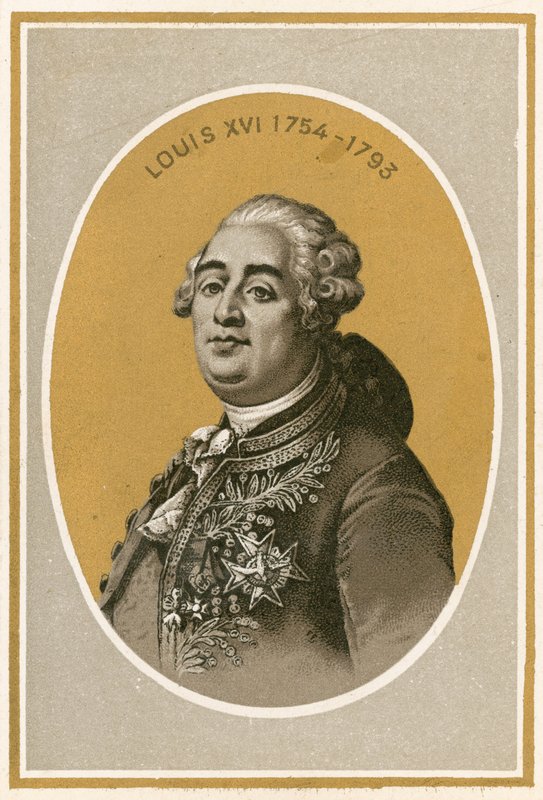 Ludvig XVI af French School