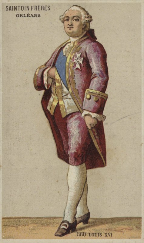 Ludvig XVI af French School