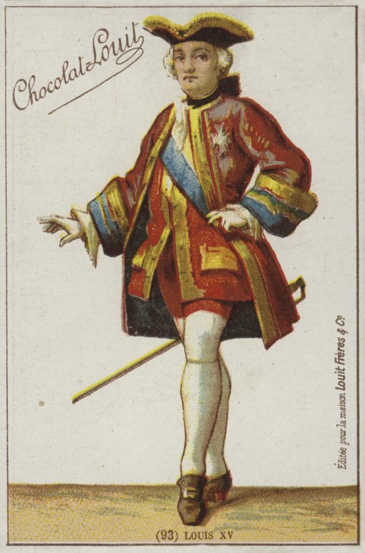 Ludvig XV af French School