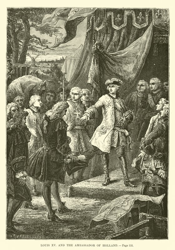 Louis XV og Hollands ambassadør af French School