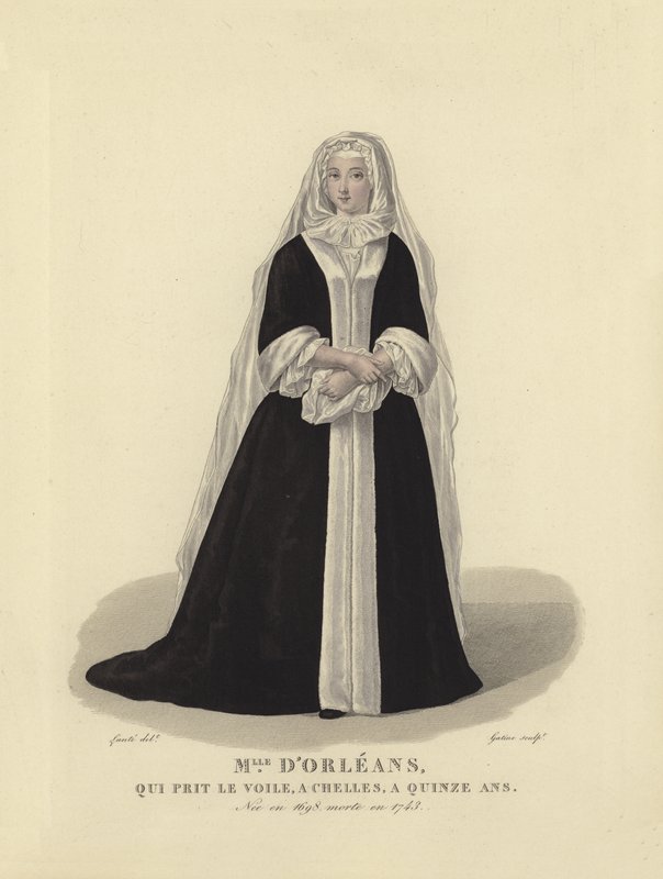 Louise Adelaide af Orleans, fransk prinsesse af French School
