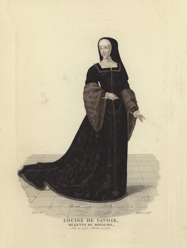 Louise af Savoyen, fransk regent af French School