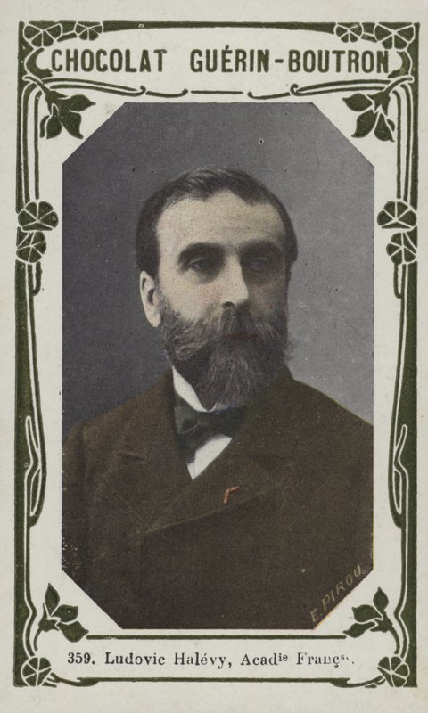 Ludovic Halevy, French Academy (farvet foto) af French School