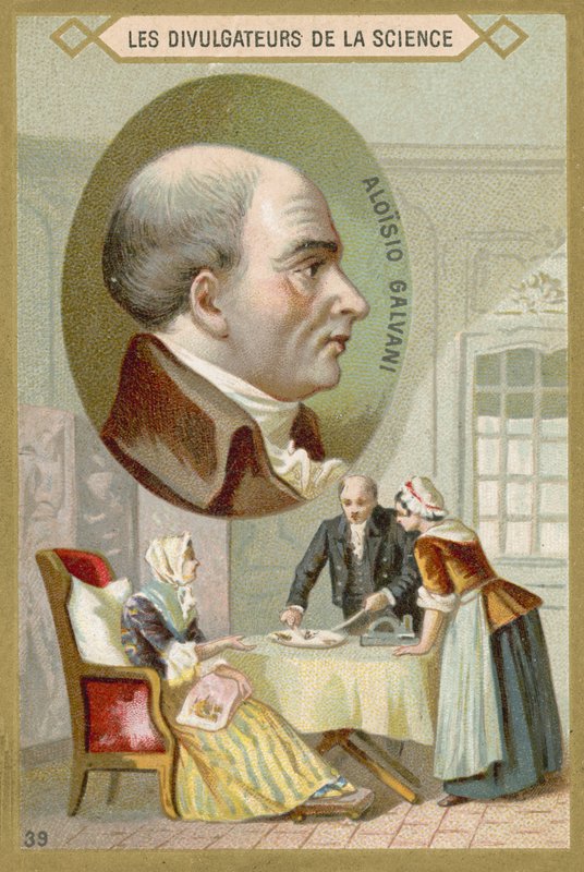 Luigi Galvani, italiensk læge og fysiker af French School