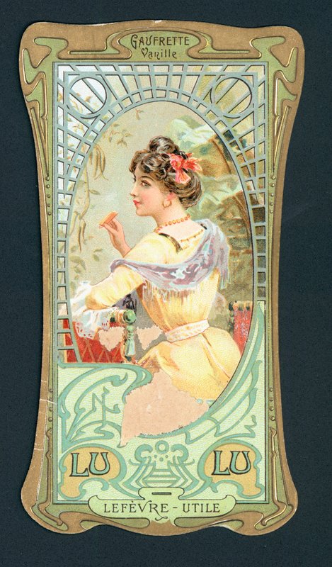 Lulu reklamekort, fransk af French School