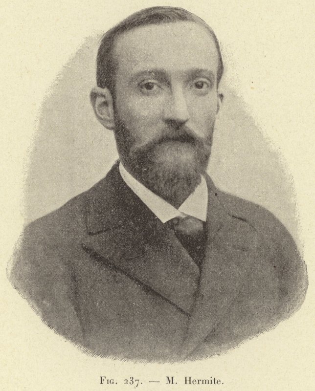M Hermite (gravering) af French School
