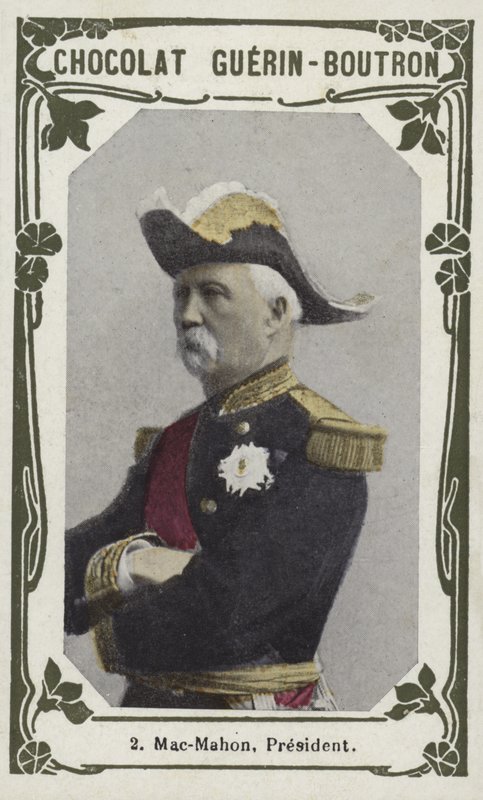 Mac-Mahon, præsident (farvet foto) af French School