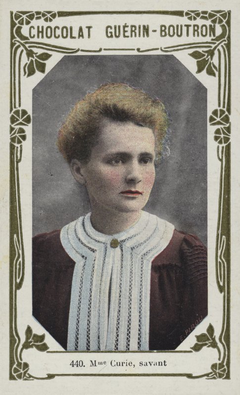 Madame Curie, savant (farvet foto) af French School