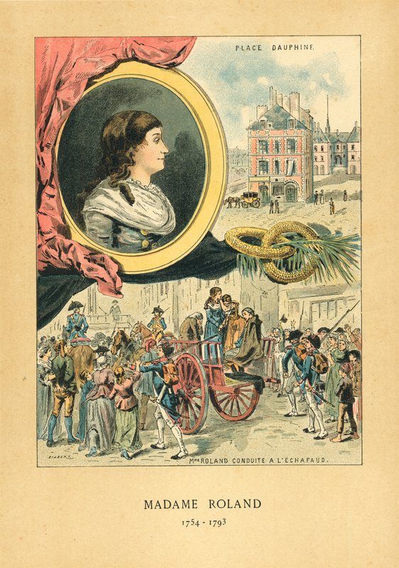 Madame Roland af French School