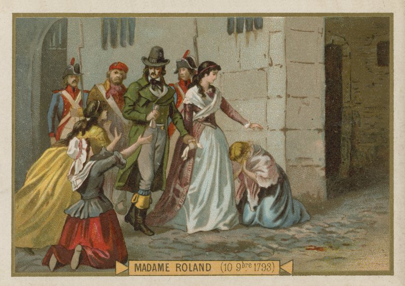 Madame Roland, fransk revolutionær af French School