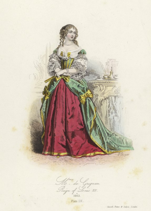 Madame de Grignan, fransk aristokrat på Ludvig XIV