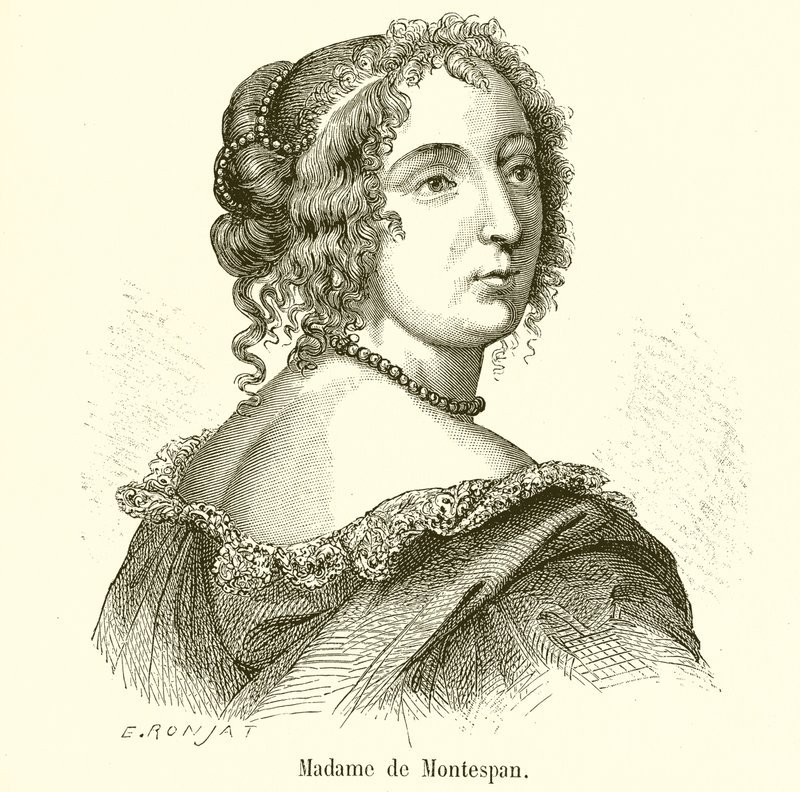 Madame de Montespan af French School