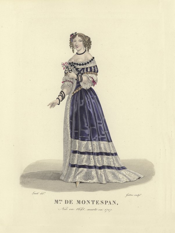 Madame de Montespan, elskerinde til kong Ludvig XIV af Frankrig af French School