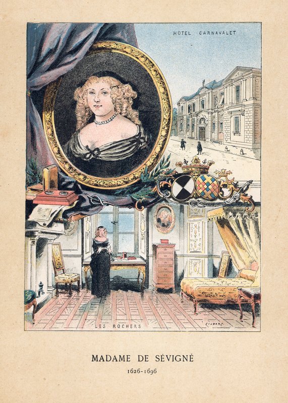 Madame de Sevigne af French School