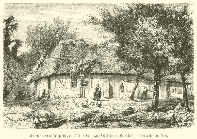 Hus, hvor Vauquelin blev født, i 1763, i Saint-Andre d