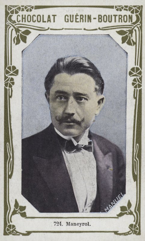 Maneyrol (farvet foto) af French School
