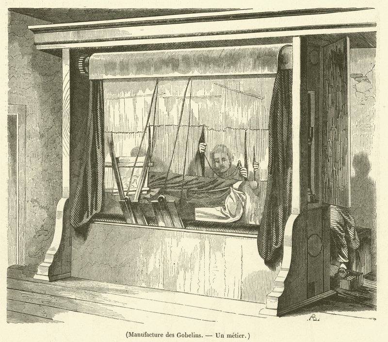 Manufacture des Gobelins, A trade (gravering) af French School
