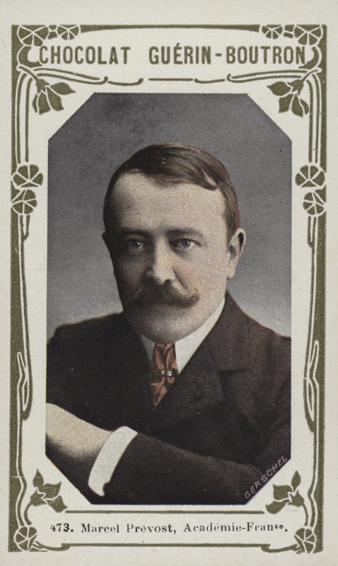 Marcel Prevost, Academie-Francaise (farvet foto) af French School