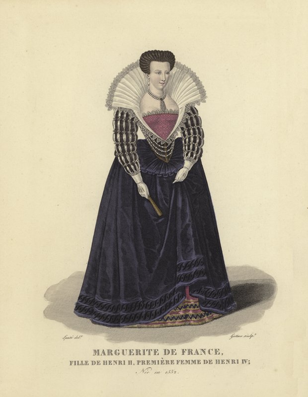 Margaret af Frankrig, datter af kong Henrik II af Frankrig og første hustru til kong Henrik IV af Frankrig af French School