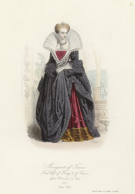 Margaret af Frankrig, første hustru til Henrik IV af Frankrig af French School