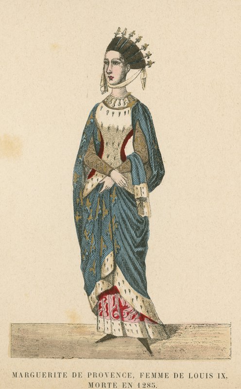 Margaret of Provence  af French School