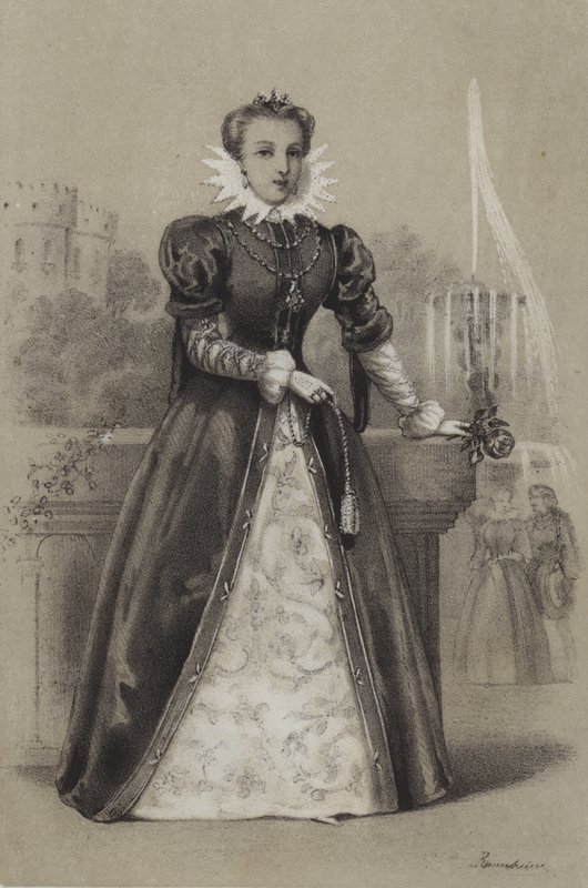 Marguerite DYork, Margaret Of York (gravering) af French School