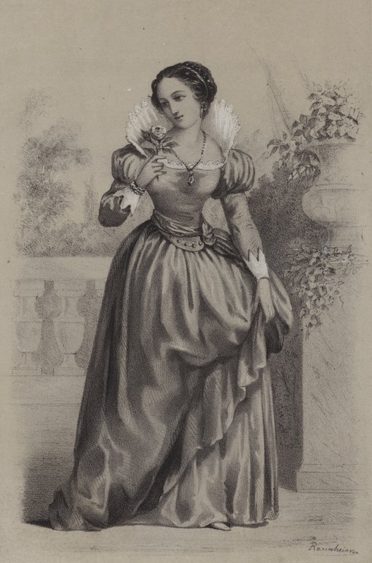 Marguerite Morus, Margaret More, Mistress Roper (gravering) af French School