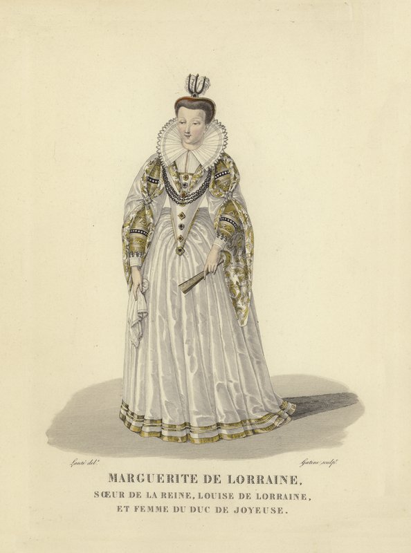 Marguerite af Lorraine af French School